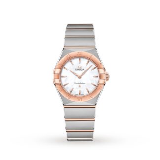 luksus wysokiej jakości Omega Constellation Manhattan 28mm Zegarek damski Stal szlachetna O13120286005001