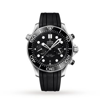 luksus wysokiej jakości Omega Seamaster Diver 300M Co-Axial Master Chronometer Chronograph 44mm Guma O21032445101001