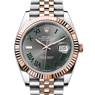 luksusowa gorąca sprzedaż Rolex Datejust 41 Oystersteel i Everose Gold M126331-0016