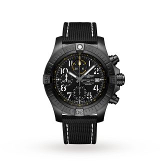 luksusowa replika Breitling Avenger Chronograph 45 Night Mission Watch Leather V13317101B1X2