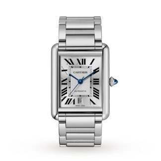 luksusowa replika Cartier Tank Must Extra-Large Model Automatyczny Mechanizm Stal 41mm X 31mm Stal WSTA0053