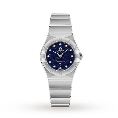 luksusowa replika Omega Constellation 25mm Zegarek damski Stal nierdzewna O13110256053001