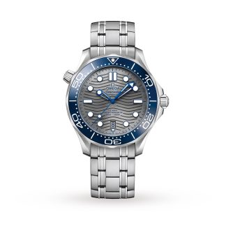 luksusowa replika Omega Seamaster Diver 300 Co-Axial Zegarek Męski Stal Nierdzewna O21030422006001