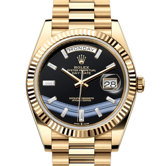 luksusowa replika Rolex Day-Date 40 żółte złoto M228238-0059