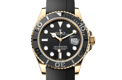 luksusowa replika Rolex Yacht-Master 42 żółte złoto M226658-0001