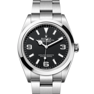 moda luksus Rolex Explorer 36 Oystersteel M124270-0001