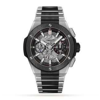 moda luksusowa Hublot Big Bang Integrated Titanium Ceramic 42mm Zegarek męski Titanium 451.NM.1170.NM