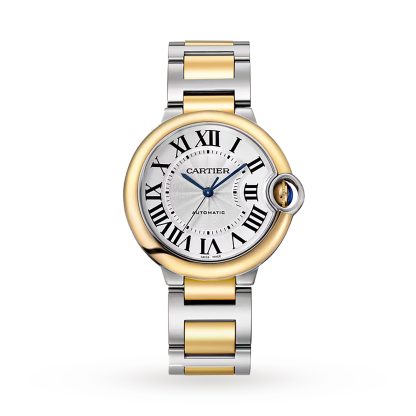 moda luksusowa Zegarek Cartier Ballon Bleu De Cartier 36 mm z automatycznym naciągiem