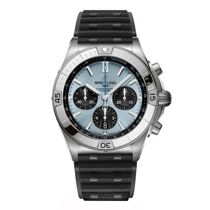 podrobiony projektant Breitling Chronomat B01 Chronograph 42mm Zegarek męski Niebieski Kauczuk PB0134101C1S2