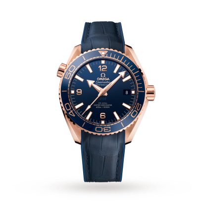 podróbka nadgarstka Omega Seamaster Planet Ocean 600m Co-Axial 43.5mm Zegarek męski Skóra O21563442103001