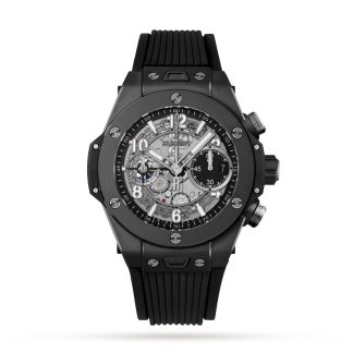 podróbki luksusu Hublot Big Bang Unico Magic Black 42mm Zegarek Męski Guma 441.CI.1171.RX