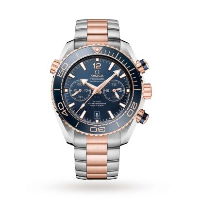 podróbki luksusu Omega Seamaster Planet Ocean 45.5mm Zegarek męski dwukolorowy O21520465103001