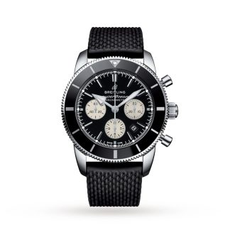 projektant gorąca sprzedaż Breitling Superocean Heritage B01 Chronograph 44 Watch Rubber AB0162121B1S1