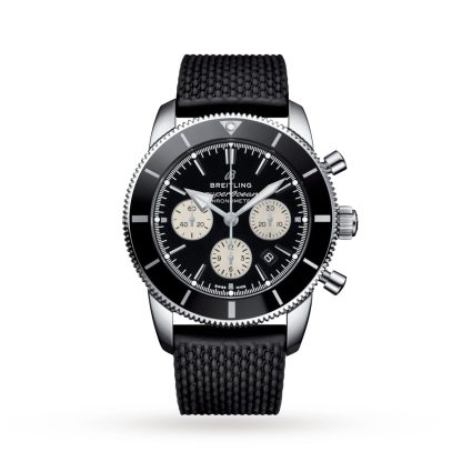 projektant gorąca sprzedaż Breitling Superocean Heritage B01 Chronograph 44 Watch Rubber AB0162121B1S1