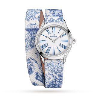 projektant gorąca sprzedaż Omega De Ville Mini Trésor Quartz 26mm Fabric O42817266004001