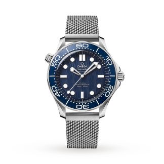 projektant gorąca sprzedaż Omega James Bond 007 60th Anniversary Seamaster Diver 300m Co-Axial Master Chronometer 42mm Stal nierdzewna O21030422003002