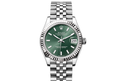 projektant hurtowy Rolex Datejust 31 Stal ostrygowa i białe złoto M278274-0018