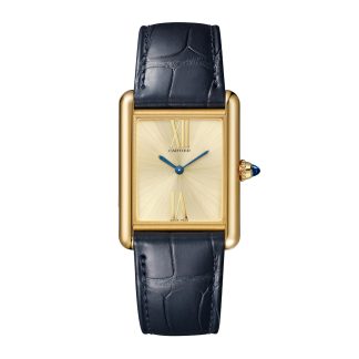 projektant mody Cartier Tank Louis Cartier The Watches of Switzerland 100 Years Anniversary Exclusive Indywidualnie numerowane 1-100. Aligator WGTA0213