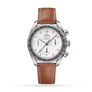 projektant mody Omega Speedmaster 38 Co-Axial Chronometer Chronograph 38mm Leather O32432385002001