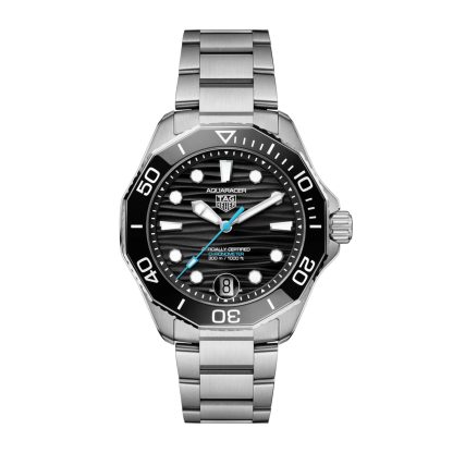 projektant mody Zegarek męski TAG Heuer Aquaracer Professional 300 Date 42 mm