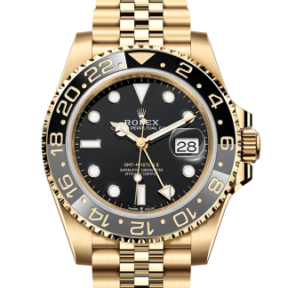 projektant replik Rolex GMT-Master II żółte złoto M126718GRNR-0001