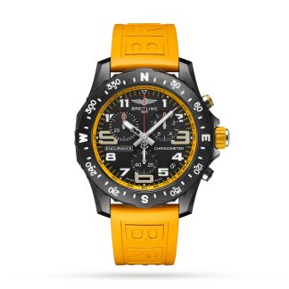 projektant wysokiej jakości Breitling Endurance Pro 44 Zegarek z żółtym gumowym paskiem X82310A41B1S1