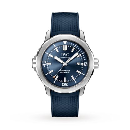 projektant wysokiej jakości IWC Aquatimer Automatic 42mm Zegarek męski Niebieska guma IW328801