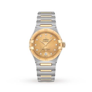 projektant wysokiej jakości Omega Constellation Manhattan Co-Axial 29mm stal nierdzewna O13120292058001