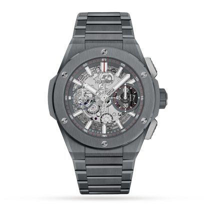 replika projektanta Hublot Big Bang Integrated Grey Ceramic 42mm Zegarek męski Ceramic 451.FX.6923.FX