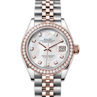 sztuczny nadgarstek Rolex Lady-Datejust Stal ostrygowa