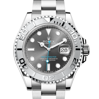 sztuczny nadgarstek Rolex Yacht-Master 40 Stal ostrygowa i platyna M126622-0001