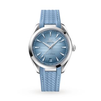 tani luksus Omega Seamaster Aqua Terra 150M Co-Axial Master Chronometer 41mm Summer Blue Rubber O22012412103008