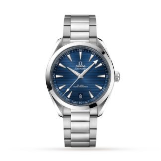 tani luksus Omega Seamaster Aqua Terra Co-Axial Blue 41mm Zegarek Męski Stal Nierdzewna O22010412103004