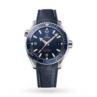 tani luksus Omega Seamaster Planet Ocean 600M Męski 43.5mm Automatyczny Co-Axial Blue Divers Zegarek Męski Skórzany O21533442103001