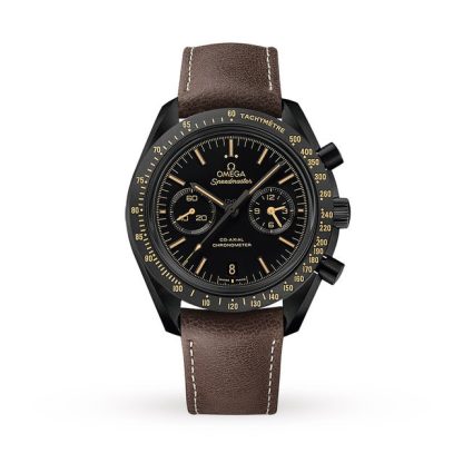 tani luksus Omega Speedmaster Dark Side Of The Moon Zegarek męski Skóra O31192445101006