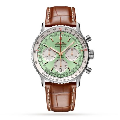 tani projektant Breitling Navitimer B01 Chronograph 41 Mint Watch Alligator AB0139211L1P1