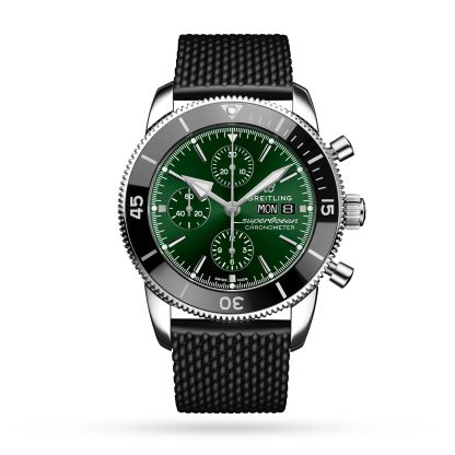 tani projektant Breitling Superocean Heritage Chronograph 44 Zegarek z gumowym paskiem ze stali nierdzewnej Guma A13313121L1S1