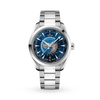 tani projektant Omega Seamaster Aqua Terra 150m Co-Axial GMT Worldtimer 43mm Zegarek męski Stal nierdzewna O22010432203001