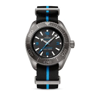 tani projektant Omega Seamaster Planet Ocean Ultra Deep 6000m Co-Axial Master Chronometer 45.5mm Zegarek męski Czarna tkanina O21592462101001