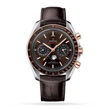 tani projektant Omega Speedmaster Moonwatch Co Axial Chronograph 44.25mm Zegarek męski Skóra O30423445213001