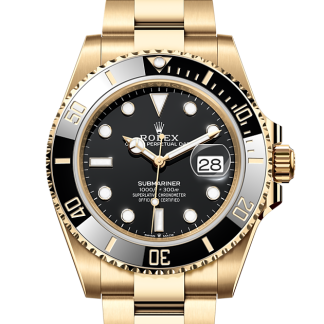 tani projektant Rolex Submariner Date żółte złoto M126618LN-0002