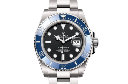 tanie kopie ebay Rolex Submariner Date białe złoto M126619LB-0003