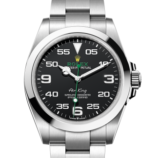 wysoka jakość luksusu Rolex Air-King Oystersteel M126900-0001